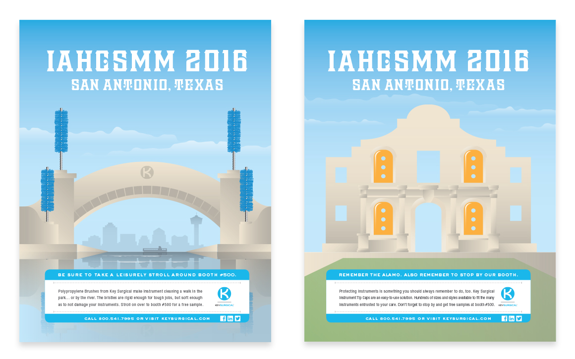 key surgical - IAHCSMM 2016 print ads