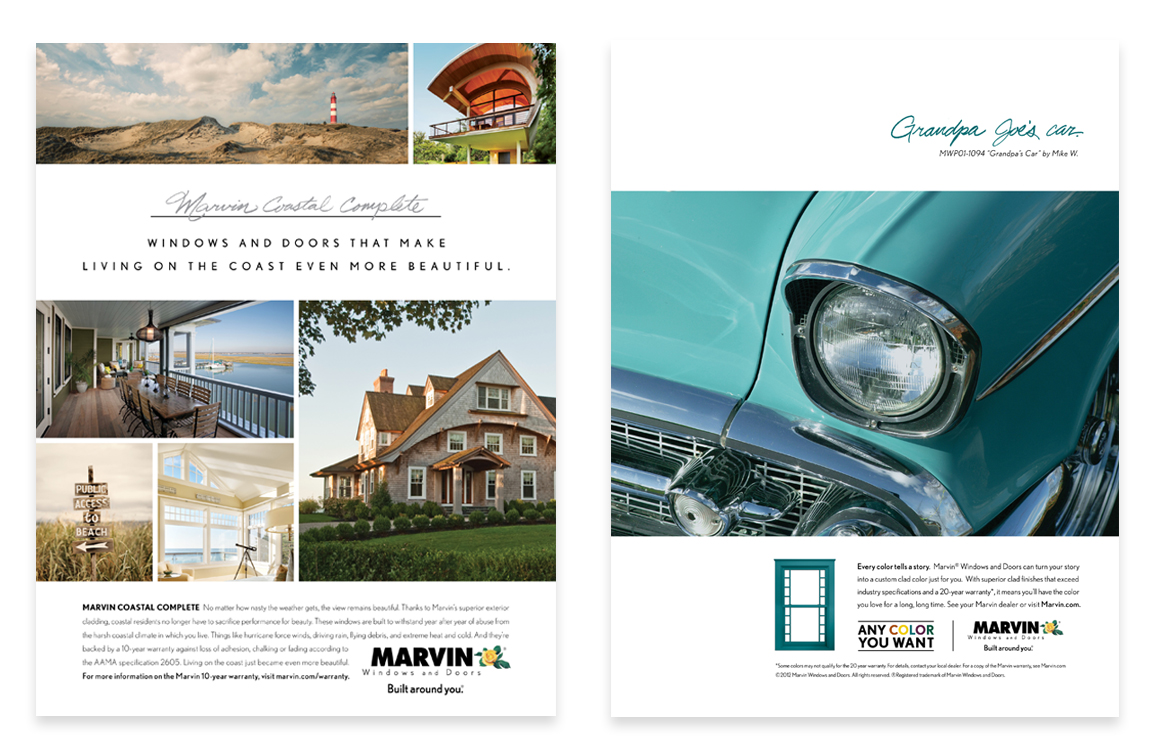Marvin Windows print ad samples