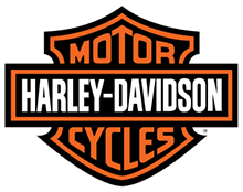 Harley Davidson colored logo.