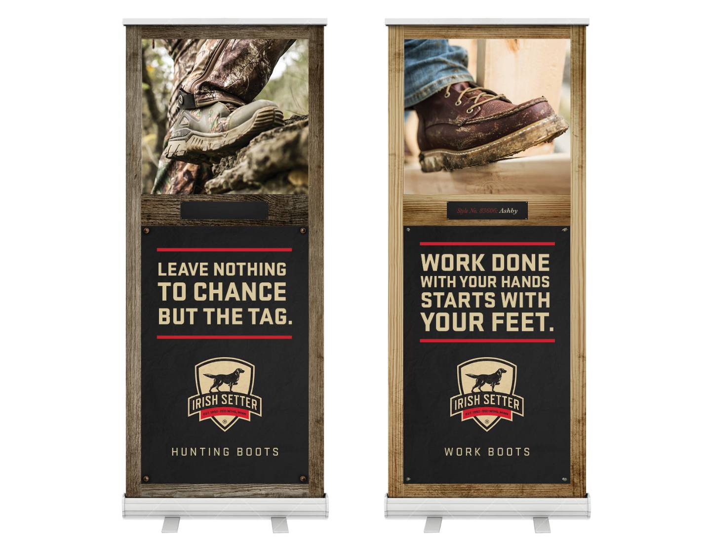 Hunting & Work Boots poster