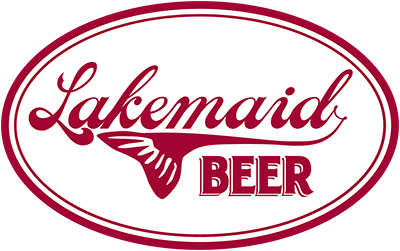 Lakemaid Beer Logo, Lakemaid Beer PNG Logo, Lakemaid Beer colored Logo, Lakemaid Beer Red Logo.
